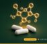 White NAC (N-acetyl cysteine) supplement capsules beneath a glowing amber molecular structure – London Health Star ingredient guide